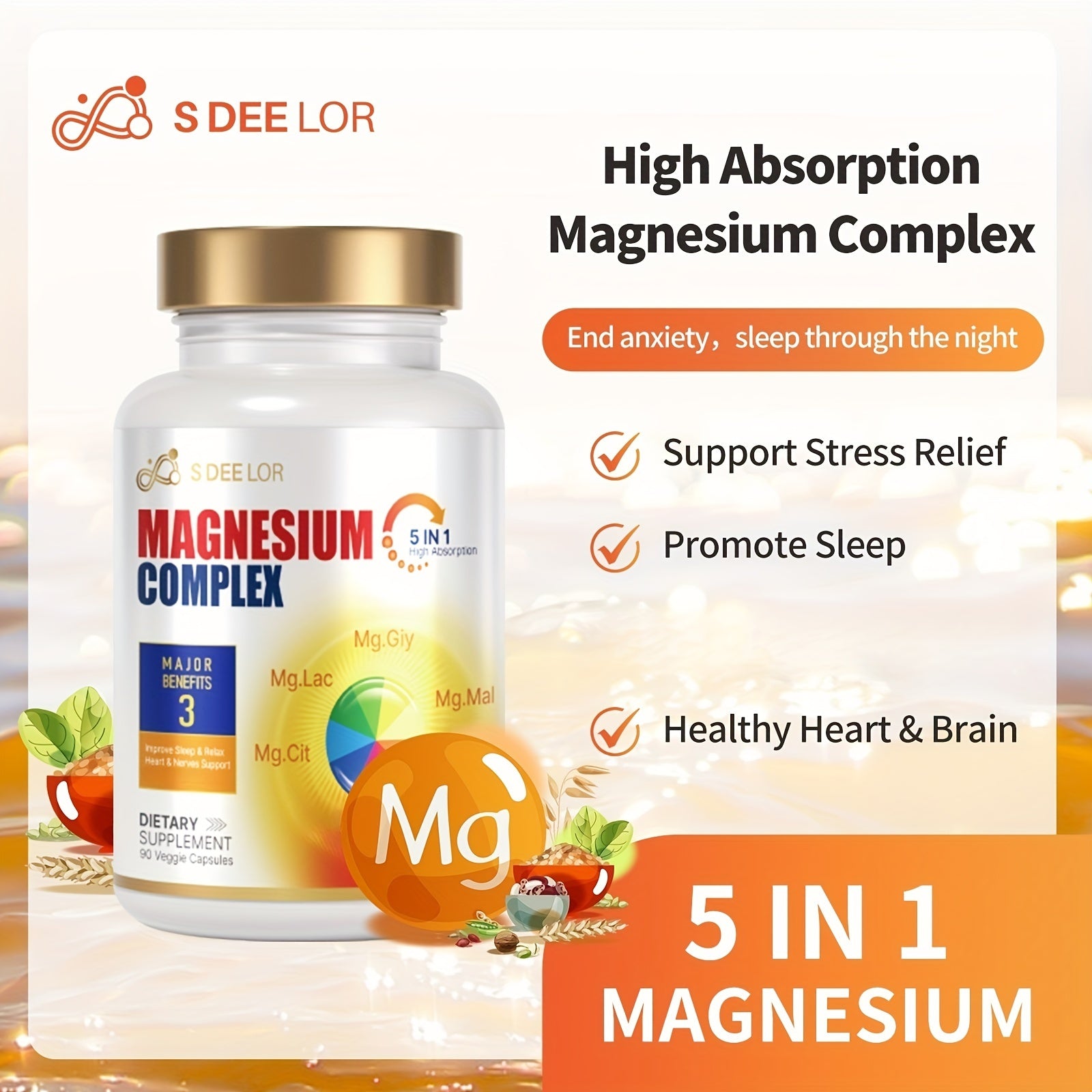 Magnesium Complex for Sleep & Energy