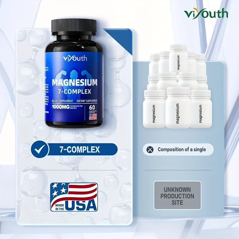 7-in-1 Magnesium Complex with Zinc & D3