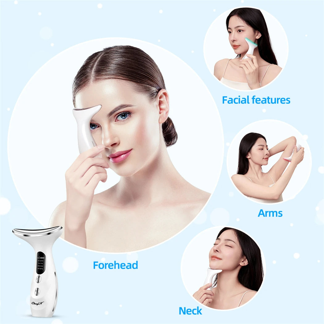 EMS LED Neck & Face Lifting Device