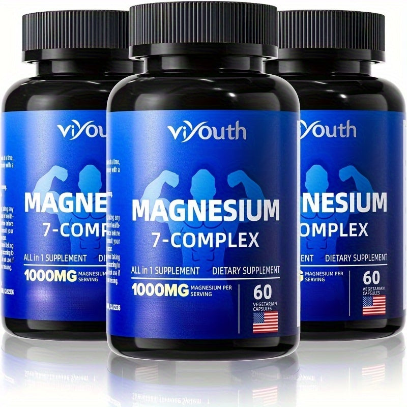 7-in-1 Magnesium Complex with Zinc & D3