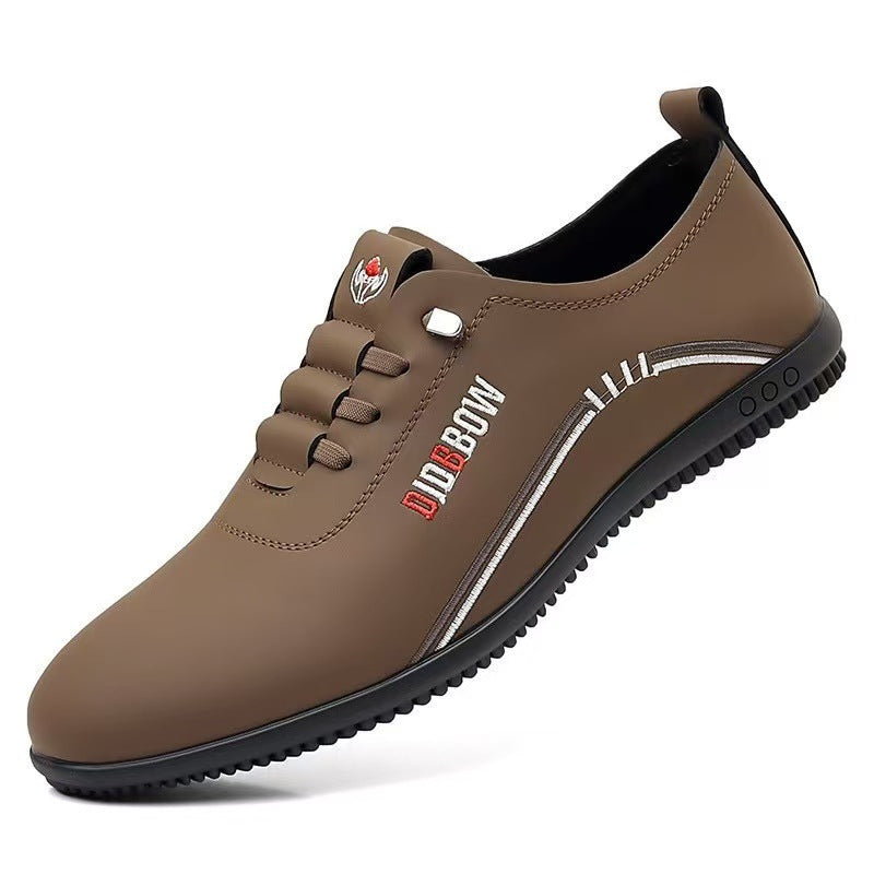 Mens Slip-On Casual Leather Shoes