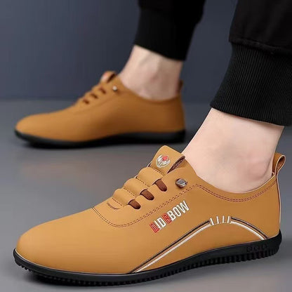 Mens Slip-On Casual Leather Shoes