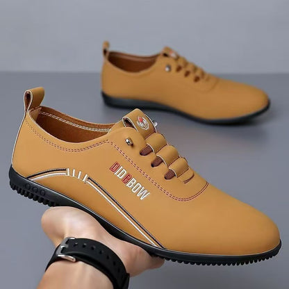 Mens Slip-On Casual Leather Shoes