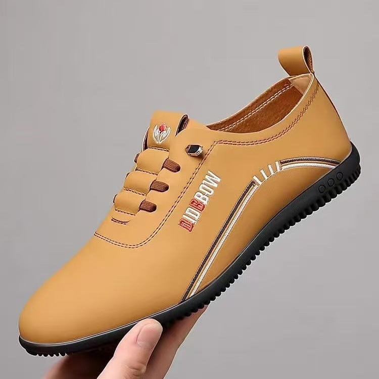 Mens Slip-On Casual Leather Shoes