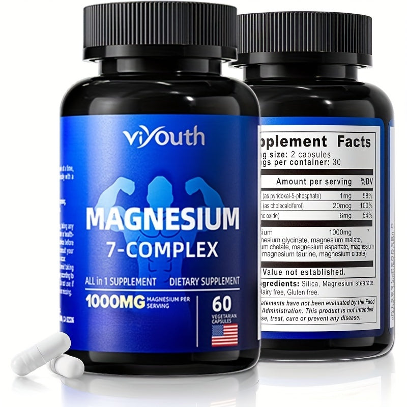 7-in-1 Magnesium Complex with Zinc &amp; D3