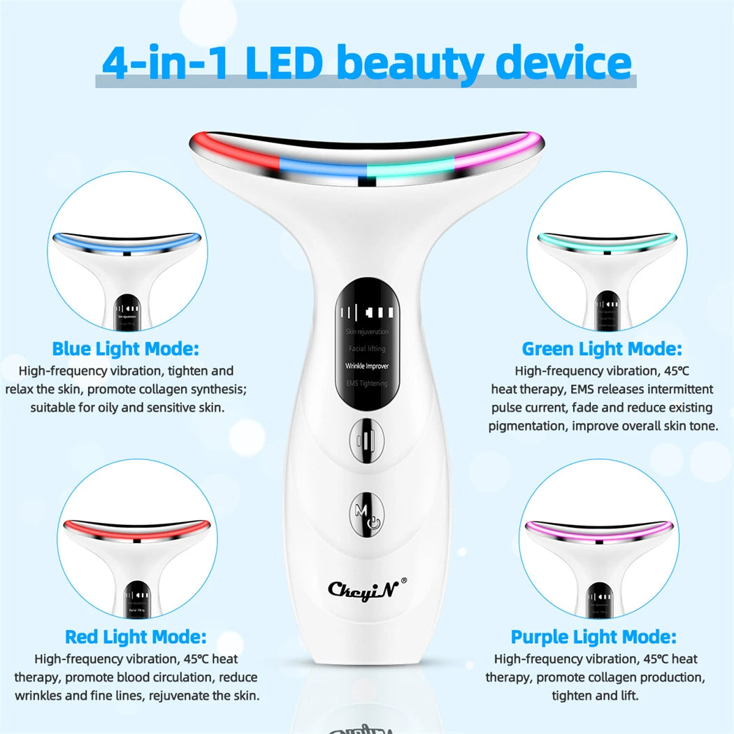 EMS LED Neck &amp; Face Lifting Device