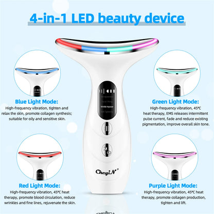 EMS LED Neck &amp; Face Lifting Device