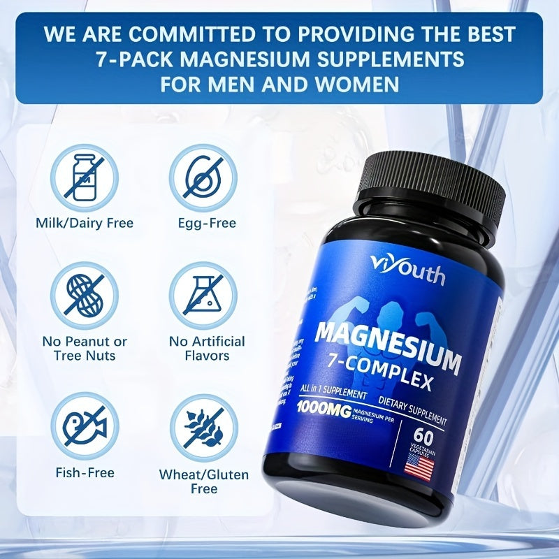 7-in-1 Magnesium Complex with Zinc &amp; D3