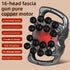 Rechargeable Multi-Head Fascia Gun Muscle Massager