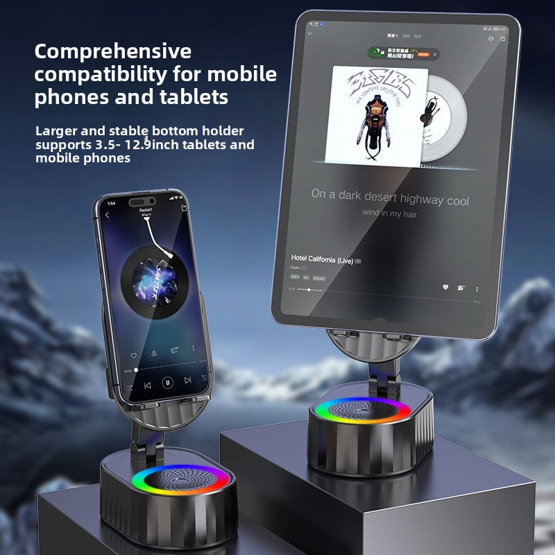 Sensor phone stand speaker